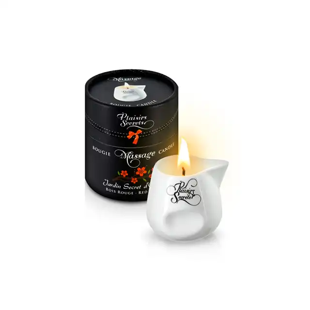 Plaisirs Secrets - Bougie Massage Candle Jardin Secret d'Orient. Aromatyczna świeca do masażu.