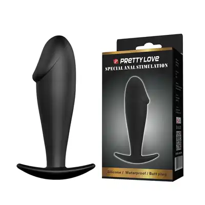 Pretty Love - Silicone Butt Plug. Realistyczna główka