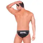 Zeus Allure - Wet look Brief. Uwodzicielska męska bielizna