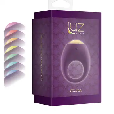ToyJoy - Eclipse Luz. Ring. Rozświetl swoje zmysły 7 subtelnymi kolorami . Supertoys 2018!