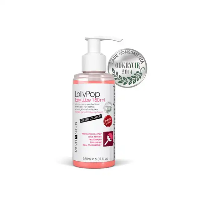 Lovely Lovers - LollyPop Tasy Lube. Lubrykant o zapachu wiśniowego lizaka.