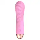 Cuties - 2.0 Mini Vibrator Pink - mini wibrator w ślicznym różowym kolorze, 7 funkcji wibracji