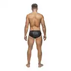 Male Power - Insert Bikini L - Majteczki męskie z olśniewająco metalicznym wzorem
