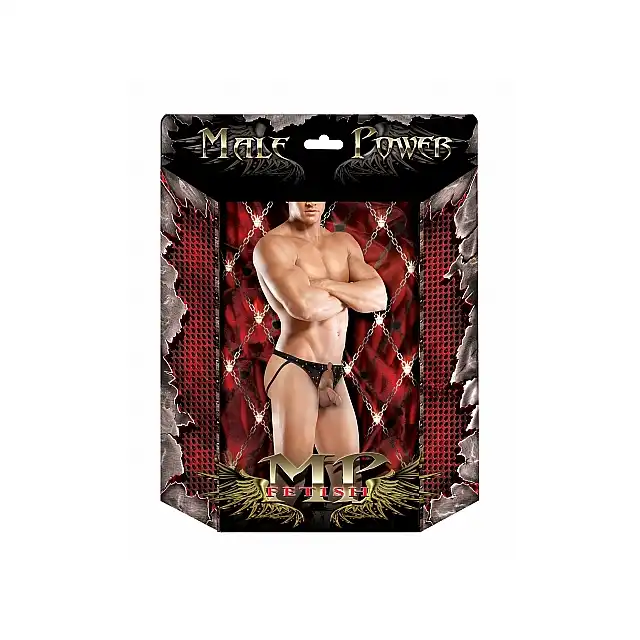 Male Power - Pak-121 L/XL - Cyclops męskie majtki z otwartrym krokiem