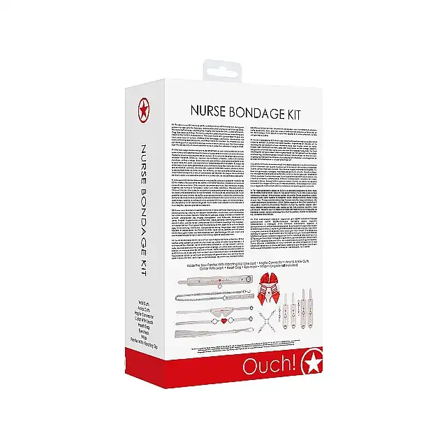 Ouch! - Nurse Pleasure Kit. Pielęgniarski zestaw BDSM! Świetna jakość
