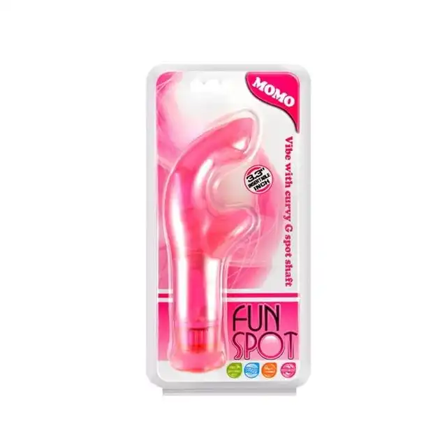 LoveToy- G-Spot Vibrator Pink - różowy wibrator z unikatowym zakrzywieniem do stymulacji punktu G