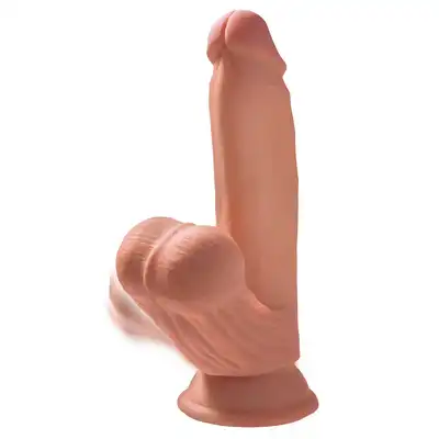3D Cock Swinging Balls 7 Inch