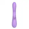 The Candy Shop - Purple Rain USB. Pastelowy wibrator ze stymulacją łechtaczki
