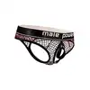 Male Power - Cock Ring Thong L/XL - Wyjątkowe stringi z elastycznym ringiem i odpinanym woreczkiem na penisa