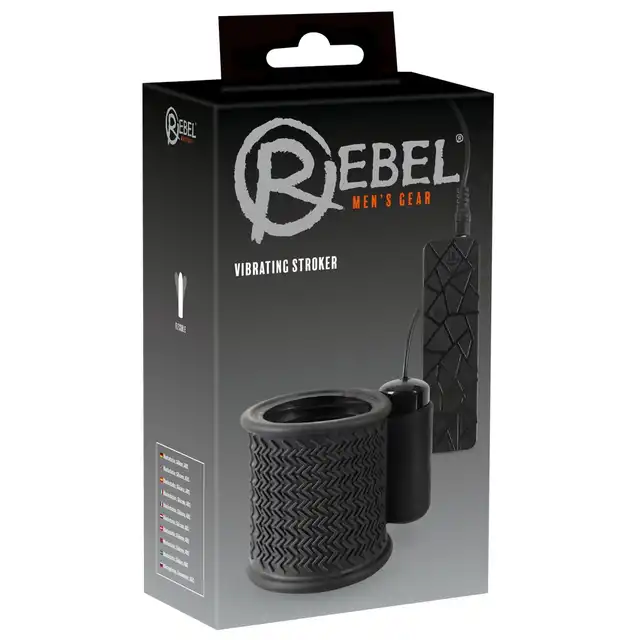 Rebel - Vibrating Stroker - Stymulator męski idealny bez użycia rąk !