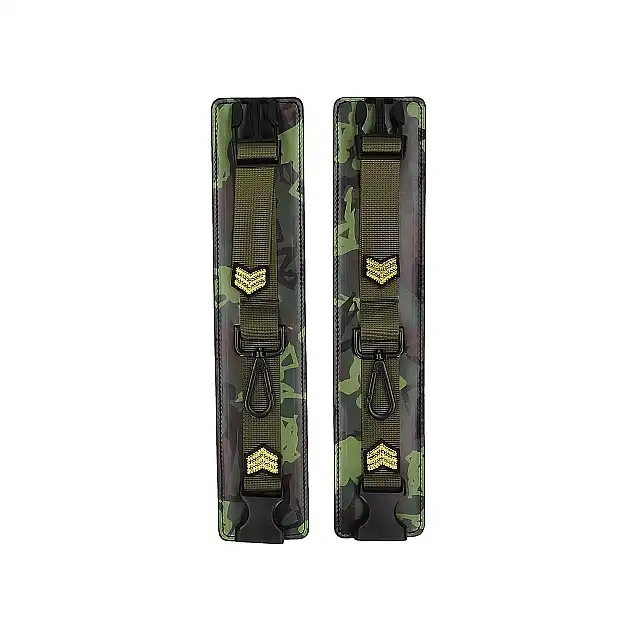 Ouch! - Army Bondage Kit. Zestaw bondage BDSM moro. Doskonała jakość 