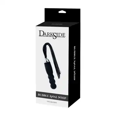 Toyz4Lovers - Darkside Big Anal Whip - wibrator analny z ogonkiem w postaci pejczu