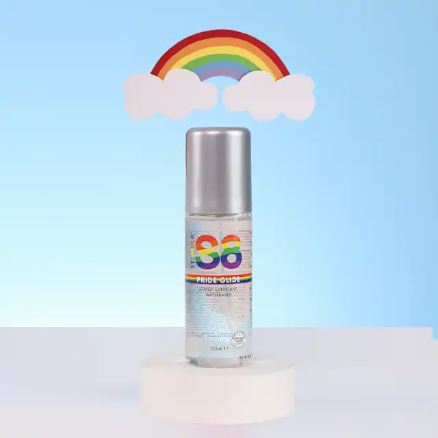 S8 - Pride Glide Lube 125ml. Ekstra gęsty żel na bazie wody, zapewniający delikatność i bezpieczeństwo podczas każdej intymnej przygody