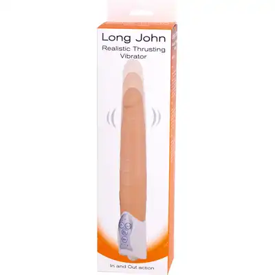 Long John - Realistic Thrusting. Realistyczny wibrator z ruchem posuwistym