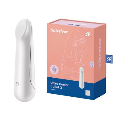 Wibrator Ultra Power Bullet 3 (White)
