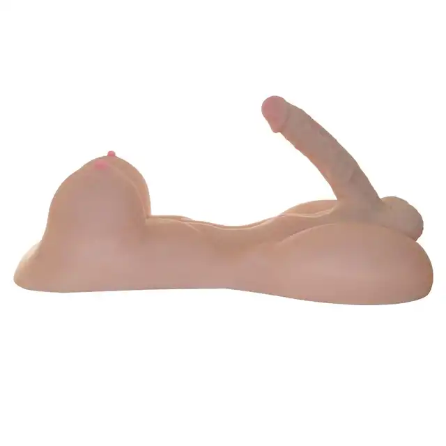 Sex Therapy - Masturbator She-Male Body L - Mega duży tors kobiety z penisem naturalnych rozmiarów 