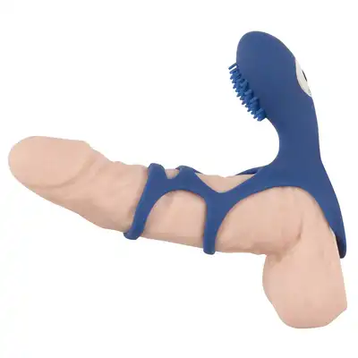 Smile - Reachargeable Couples Sleeve - Nakładka na penisa ze stymulatorem łechtaczki - 10 trybów wibracji !