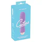 Cuties - Mini Vibrator Purple - kieszonkowy wibrator w fioletowym kolorze, 7 funkcji wibracji