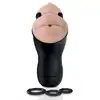 PDX- Double Penetration Vibrating Stroker - Masturbator z dwoma otworami z materiału imitującego skórę. Cudowne doznania dla Niego! 