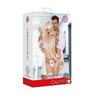 Ouch! - Nurse Pleasure Kit. Pielęgniarski zestaw BDSM! Świetna jakość