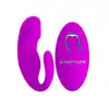 Pretty Love - Tiffany USB. Silikonowy wibrator dla par z pilotem. 12 trybów!