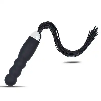 Toyz4Lovers - Darkside Big Anal Whip - wibrator analny z ogonkiem w postaci pejczu