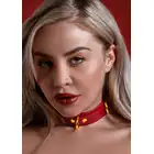 Taboom - D-Ring Collar Deluxe - gustowna obroża dla koneserów BDSM