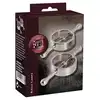 Fetish Collection Nipple Clamps Spring - Eleganckie metalowe zaciski sprężynowe