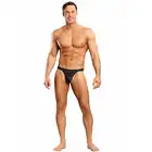 Male Power - Bong Thong  Satin L/XL - Klasyczne dopasowane i wygodne stringi męskie