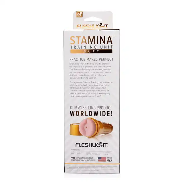 Fleshlight - Stamina Traning Unit STU Butt. Bestellerowa seria treningowa. Super wąski tunel!