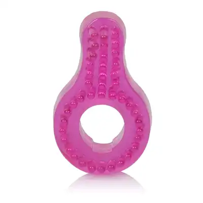 Calexotics - Super Stretch Enhancer Ring. Pierścień erekcyjny z wypustkami