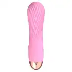 Cuties - 2.0 Mini Vibrator Pink - mini wibrator w ślicznym różowym kolorze, 7 funkcji wibracji