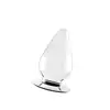 LoveToy - 4,5 Flawless Clear Anal Plug Clear - przezroczysty korek analny, średnica 6 cm!
