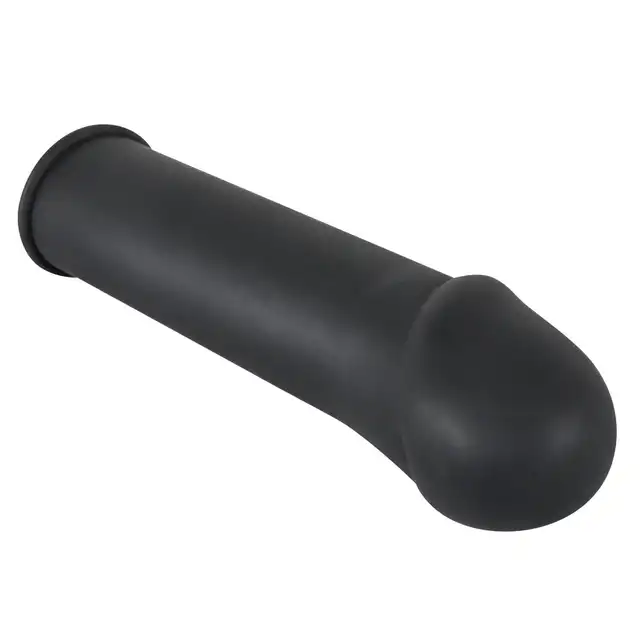 Rebel - Penis Sleeve with Extension. Nakładka na penisa przedłużająca 2 cm. 100% silicon. Mega męski.