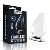 LoveToy - 4,5 Flawless Clear Anal Plug Clear - przezroczysty korek analny, średnica 6 cm!