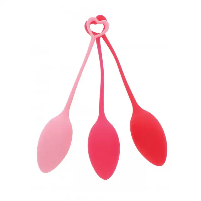 IntimateHealth - Pelvic Floor Trainer. Zestaw kulek gejszy. Gładki silikon