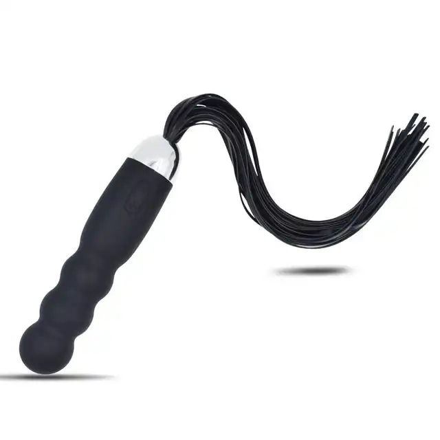 Toyz4Lovers - Darkside Big Anal Whip - wibrator analny z ogonkiem w postaci pejczu