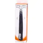 Long John - Realistic Thrusting Black. Wibrator z ruchem posuwistym
