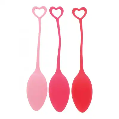 IntimateHealth - Pelvic Floor Trainer. Zestaw kulek gejszy. Gładki silikon