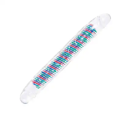 Horizons - Dont With Rainbow Core. Dwustronne dildo 33 cm