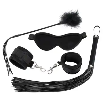 Bad Kitty - Fetish Set - Zestaw najbardziej atrakcyjnych akcesoriów BDSM- aż 4 sztuki !