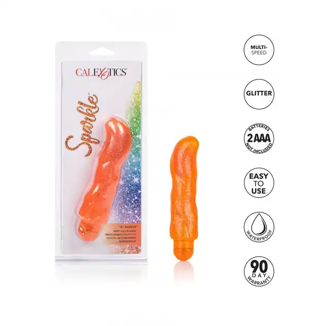 Calexotics - Sparkle G Dazzle. Błyszczący wibrator. Silne doznania