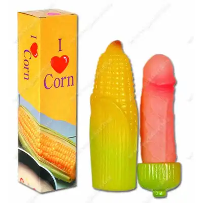 I Lov Corn - Corn Dildo. Dildo incognito w pokrowcu kukurydzy 