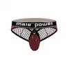 Male Power - Cock Ring Thong L/XL - Wyjątkowe stringi z elastycznym ringiem i odpinanym woreczkiem na penisa