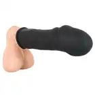 Rebel - Penis Sleeve with Extension. Nakładka na penisa przedłużająca 2 cm. 100% silicon. Mega męski.