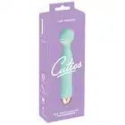 Cuties - 2.0 Mini Vibrator Green - wibrator w turkusowym kolorze z giętka głowicą, 7 funkcji wibracji