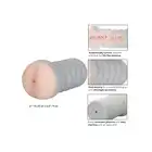 Calexotics - Ribbed Gripper Tight Ass - realistyczny masturbator z prążkowaną komorą
