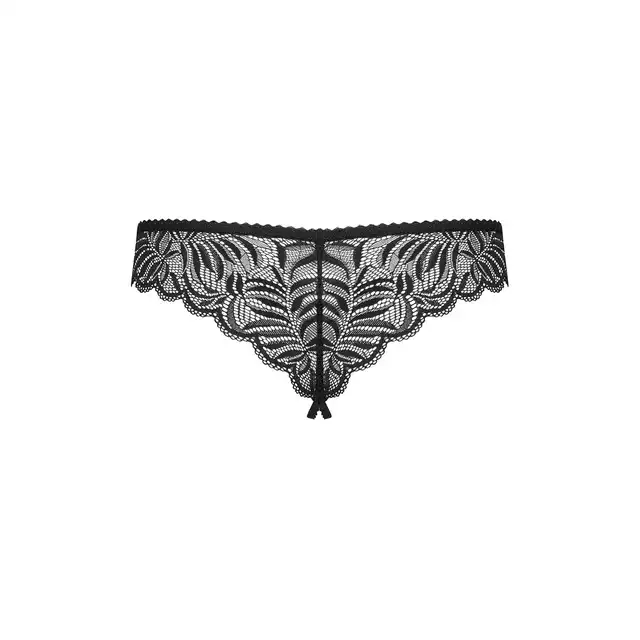 Obsessive - Contica L/XL. Oryginalna koronka i wycięcie na przodzie