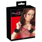 Bad Kitty - Handcuffs - Czarne kajdanki na wygodne rzepy
