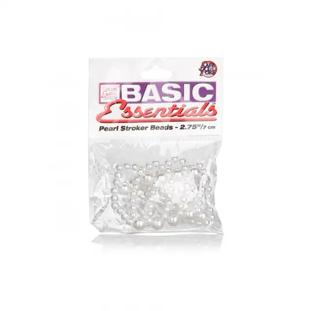 Calexotics - Pearl Stroker Beads L. Rękaw erekcyjny na penisa z perełkami